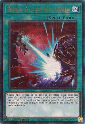 Dark Ruler No More (PUR) — 25th Anniversary Rarity Collection