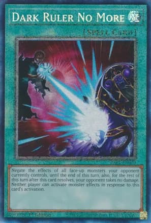 Dark Ruler No More (PCR) — 25th Anniversary Rarity Collection