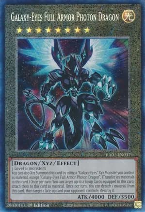 Galaxy-Eyes Full Armor Photon Dragon (PCR) — 25th Anniversary Rarity Collection