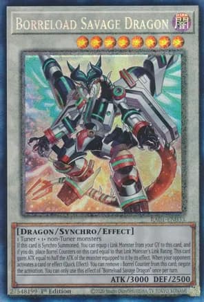 Borreload Savage Dragon (PCR) — 25th Anniversary Rarity Collection