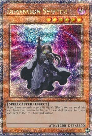 Dimension Shifter (Quarter Century Secret Rare) — 25th Anniversary Rarity Collection