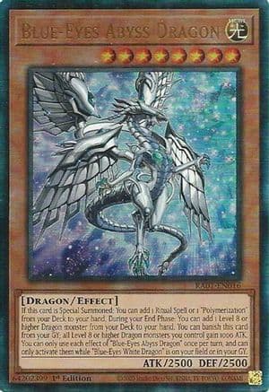 Blue-Eyes Abyss Dragon (PUR) — 25th Anniversary Rarity Collection