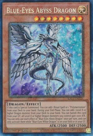 Blue-Eyes Abyss Dragon (PCR) — 25th Anniversary Rarity Collection Yu-Gi-Oh! card by Katsuyuki KOBAYASHI