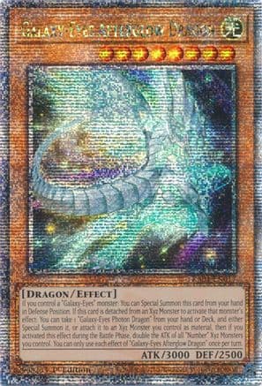 Galaxy-Eyes Afterglow Dragon (Quarter Century Secret Rare) — 25th Anniversary Rarity Collection