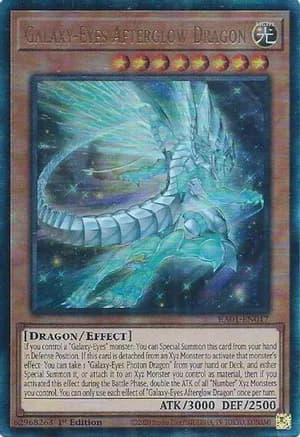 Galaxy-Eyes Afterglow Dragon (PUR) — 25th Anniversary Rarity Collection