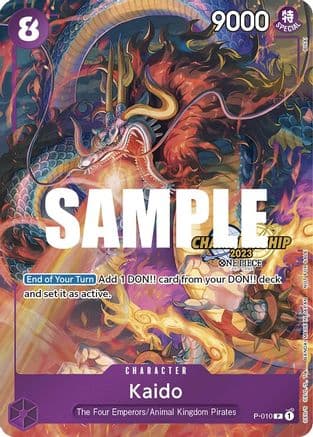 Kaido (CS 2023 Celebration Pack) — One Piece Promotion Cards