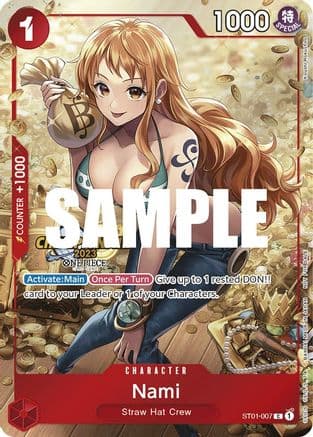 Nami (CS 2023 Celebration Pack) — One Piece Promotion Cards