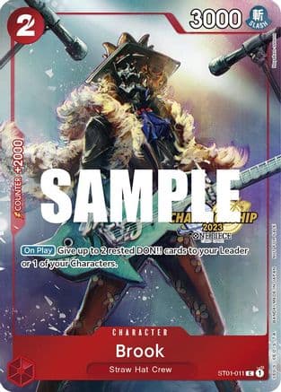 Brook (CS 2023 Celebration Pack) — One Piece Promotion Cards