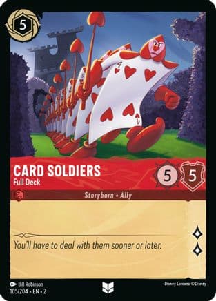 Card Soldiers - Full Deck — Rise of the Floodborn