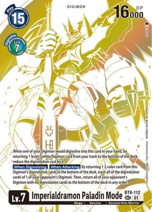 Imperialdramon Paladin Mode (Blast Ace Special Edition) — New Awakening