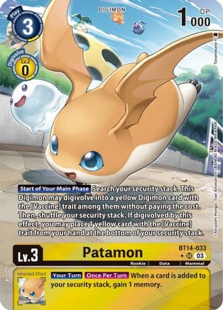 Patamon (Alternate Art) — Blast Ace