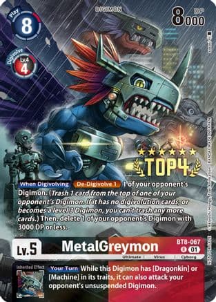 MetalGreymon (Digimon 3-On-3 Top 4) — New Awakening