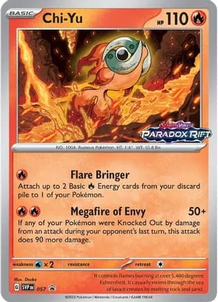 Chi-Yu - 057 (Prerelease) — SV: Scarlet & Violet Promo Cards