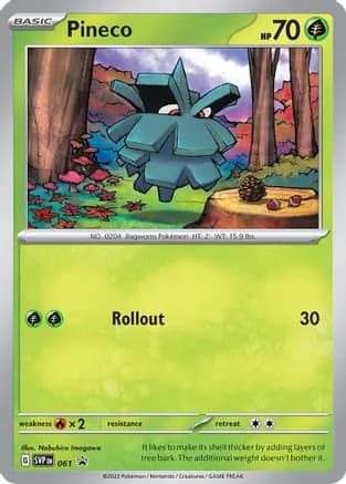 Pineco - 061 — SV: Scarlet & Violet Promo Cards