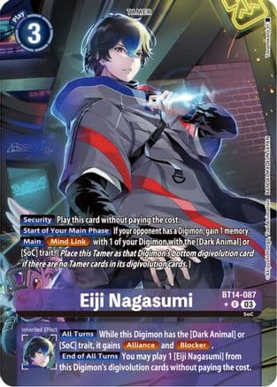 Eiji Nagasumi (Alternate Art) — Blast Ace