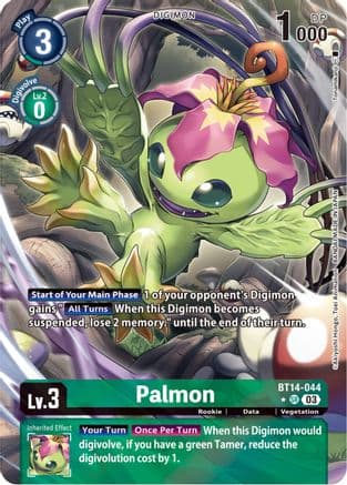 Palmon (Alternate Art) — Blast Ace