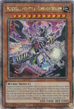 Mementoal Tecuhtlica - Combined Creation (Quarter Century Secret Rare) — Yu-Gi-Oh! card