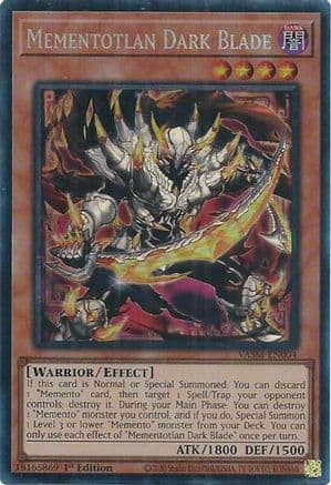 Mementotlan Dark Blade (CR) — Yu-Gi-Oh! card