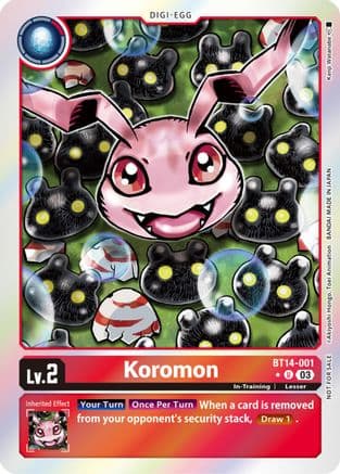 Koromon (Blast Ace Box Promotion Pack) — Blast Ace