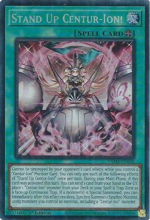 Stand Up Centur-Ion! (CR) — Yu-Gi-Oh! card