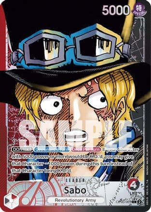 Sabo (001) (Alternate Art) — Awakening of the New Era