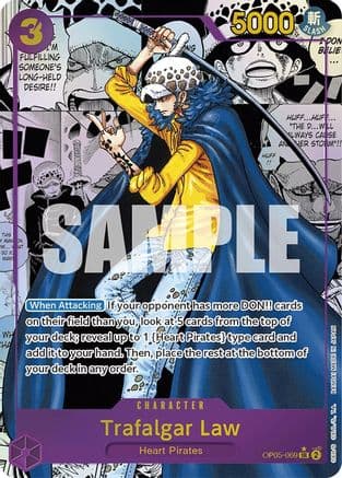 Trafalgar Law (069) (Alternate Art) (Manga) — Awakening of the New Era