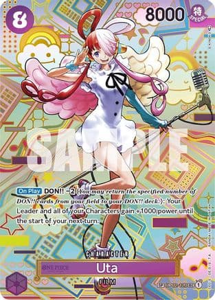 Uta (SP) — One Piece Card Game card