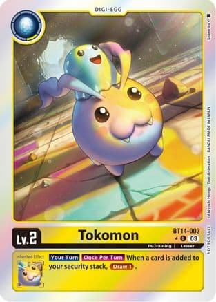 Tokomon (Blast Ace Box Promotion Pack) — Blast Ace