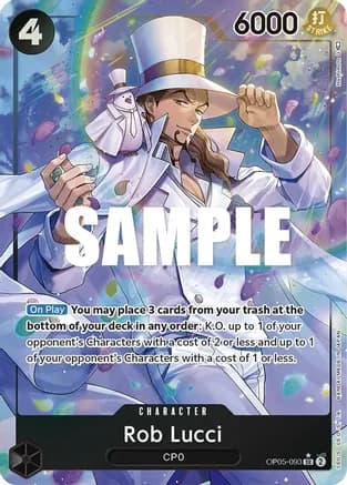 Rob Lucci (093) (Alternate Art) — Awakening of the New Era