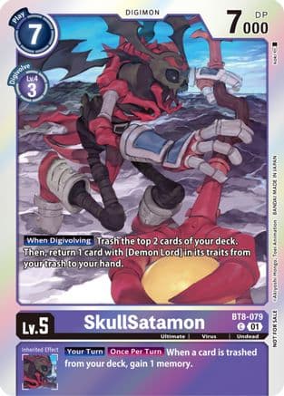 SkullSatamon (Blast Ace Double Pack Set) — New Awakening