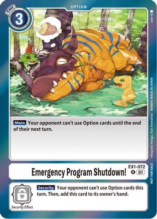Emergency Program Shutdown! (Blast Ace Double Pack Set) — Classic Collection