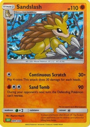 Sandslash — Trading Card Game Classic Pokémon TCG card by Shigenori Negishi