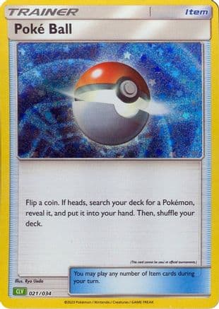 Poke Ball (CLV) — Trading Card Game Classic Pokémon TCG card by Ryo Ueda