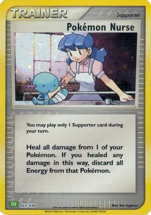Pokemon Nurse — Trading Card Game Classic