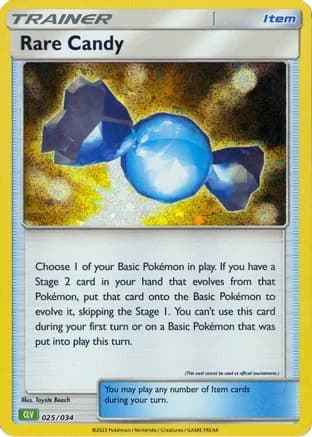 Rare Candy (CLV) — Trading Card Game Classic