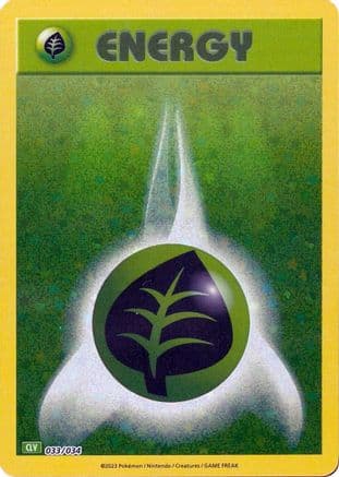 Basic Grass Energy — Trading Card Game Classic