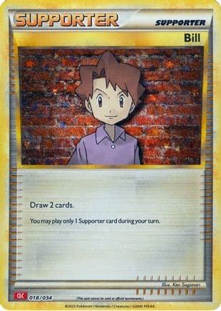 Bill (CLC) — Trading Card Game Classic Pokémon TCG card by Ken Sugimori