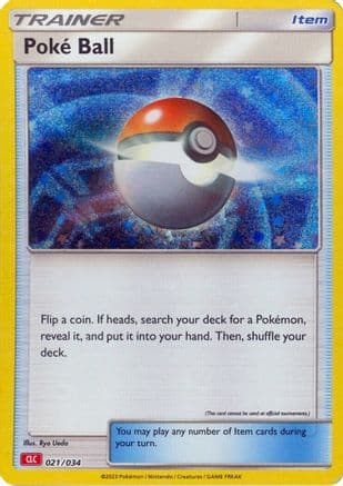 Poke Ball (CLC) — Trading Card Game Classic Pokémon TCG card by Ryo Ueda