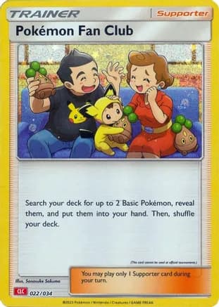 Pokemon Fan Club (CLC) — Trading Card Game Classic