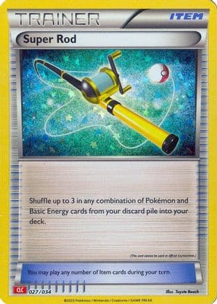 Super Rod (CLC) — Trading Card Game Classic Pokémon TCG card by Toyste Beach
