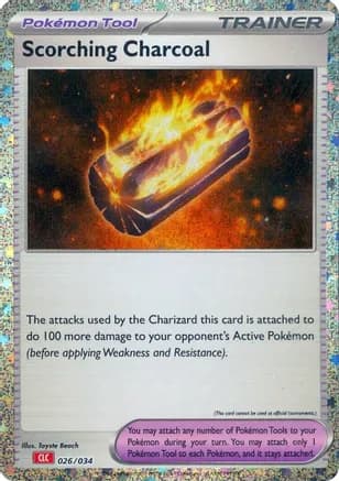 Scorching Charcoal — Trading Card Game Classic