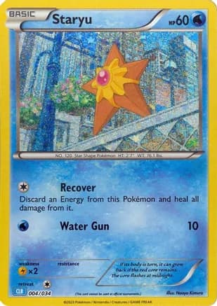Staryu — Trading Card Game Classic Pokémon TCG card by Tomokazu Komiya