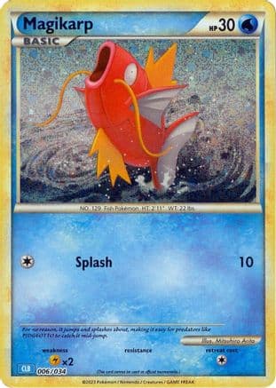 Magikarp — Trading Card Game Classic Pokémon TCG card by Mitsuhiro Arita