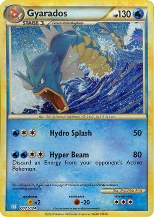 Gyarados — Trading Card Game Classic Pokémon TCG card by Mitsuhiro Arita