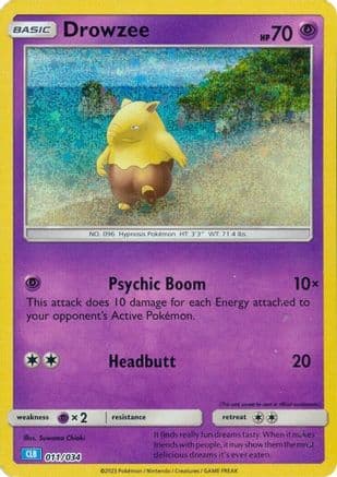 Drowzee — Trading Card Game Classic Pokémon TCG card by Suwama Chiaki