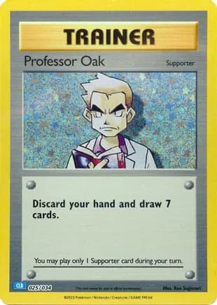 Professor Oak (CLB) — Trading Card Game Classic