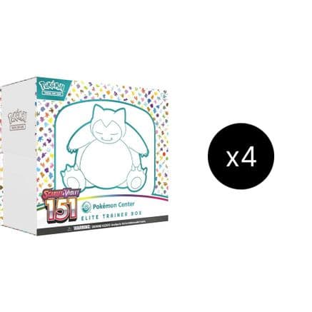 151 Pokemon Center Elite Trainer Box (Exclusive) Case — SV: Scarlet & Violet 151