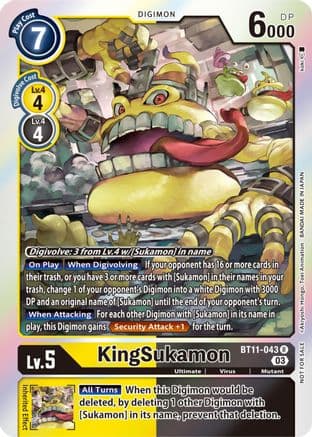 KingSukamon (Winner Pack -Blast Ace-) — Dimensional Phase