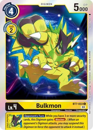 Bulkmon (Official Tournament Pack Vol.11) — Next Adventure
