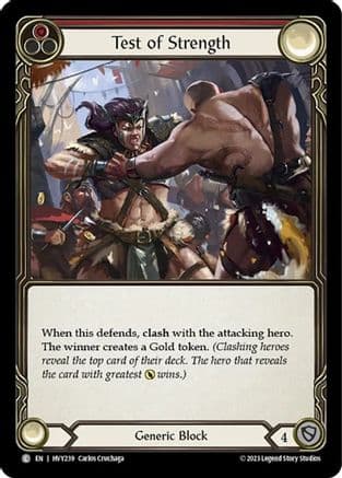 Test of Strength — Heavy Hitters